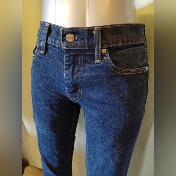 🍒 Levi's 511 Dark Wash Slim Fit Denim Jeans - Picture 5 of 9